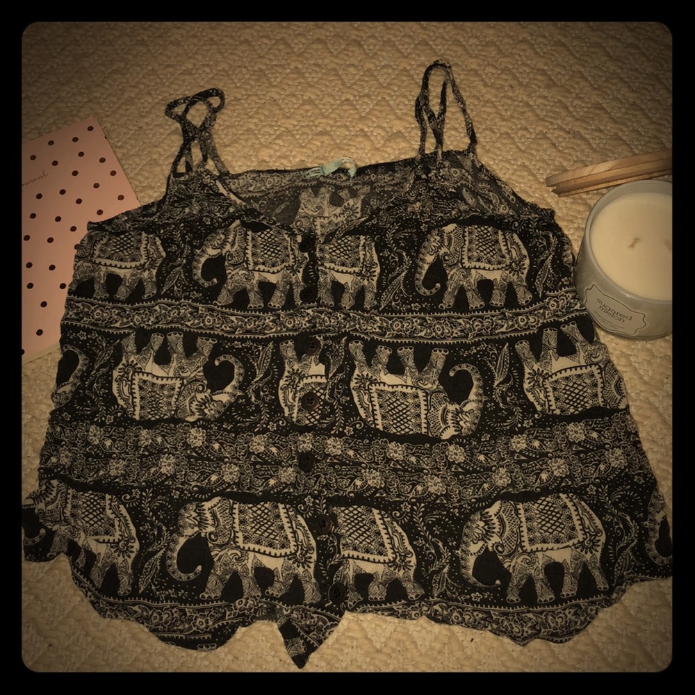 Vintage Elephant Tank Top